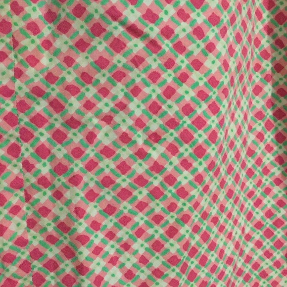 Lilly Pulitzer Pink Green White Skirt Size 8 - Picture 5 of 5